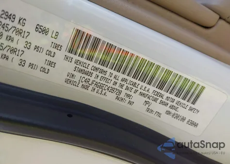 2014 Jeep Grand Cherokee Laredo z USA, uszkodzony, nr VIN 1C4RJFAG6EC439728